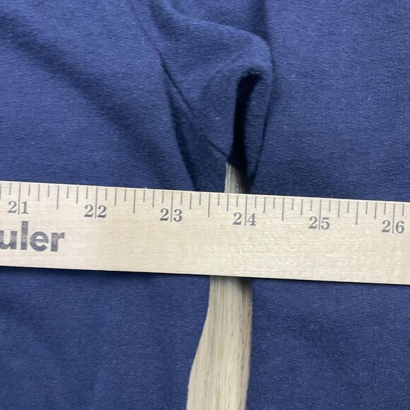 Marine Layer Hoodie Mens Large Navy Blue Full Zip Sweatshirt Logo Cotton Modal - Picture 9 of 11